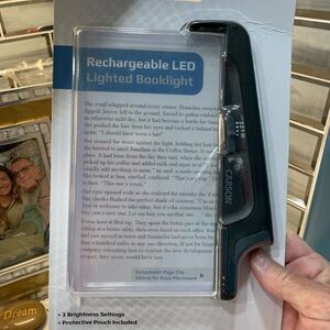 Carson Page Glow Rechargible LED lighted Book Light